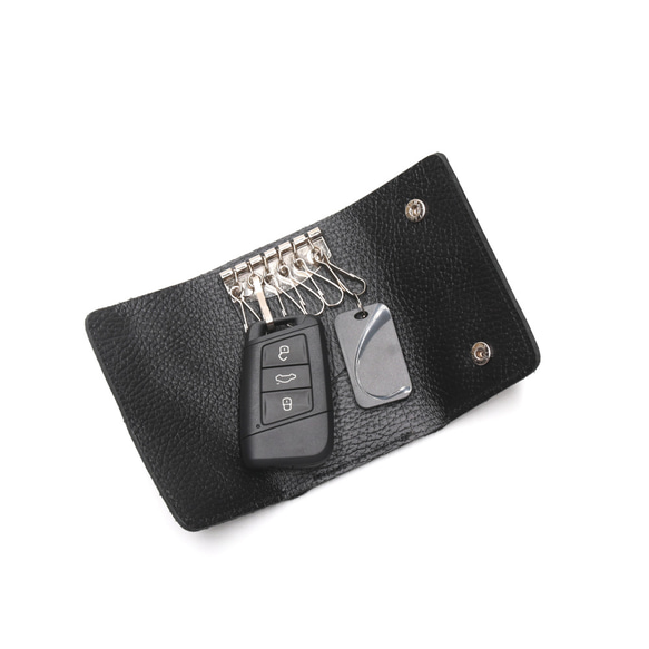 鑰匙錢包-黑色 第4張的照片