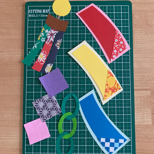 壁面飾り【七夕】7月 切り絵 とことこ♪ 通販 11895142｜Creema