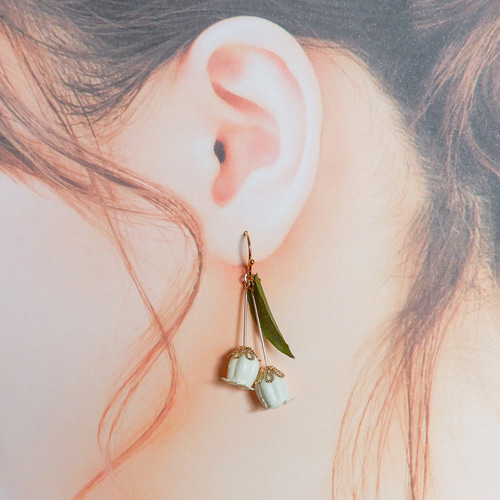 【LES CLEIAS】ラミンイヤリング チェーンイヤリング (Silver) | Lamie (ラミエ) Jewelry
