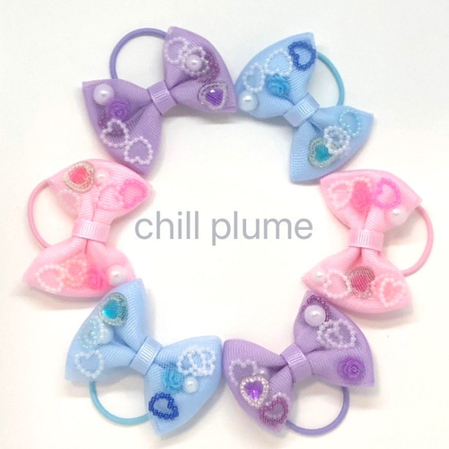 ゆめかわキラキラリボン♡チュール♡ピンク