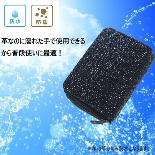 泳ぐ宝石 エイ革 ガルーシャ レディース・メンズ ミニ財布