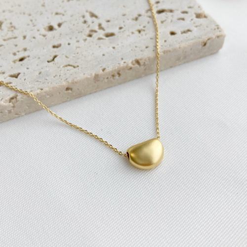 14kgf> ゴールドビーンズネックレス ネックレス・ペンダント