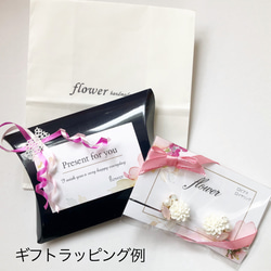 桜色ブーケ コサージュのパールネックレス&ピアス/イヤリング 10枚目の画像