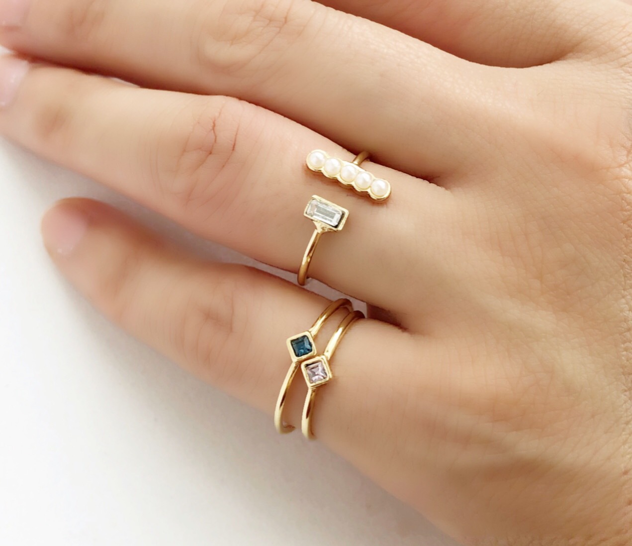 イメージフォークリング　セット 宝石の国