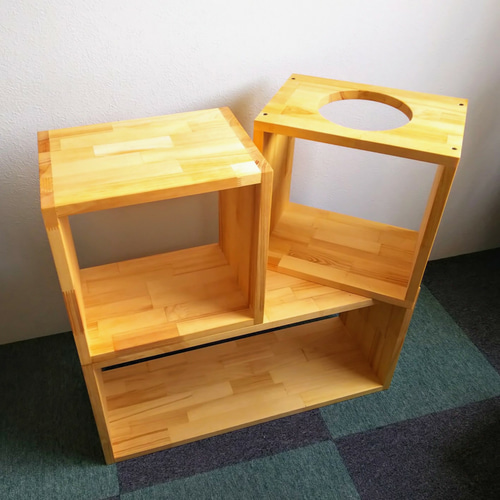 DIYユニットボックス（A） ねこ穴対応 ねこ家具 キャットタワー フリー