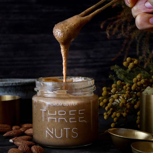 ミックスナッツバター【THREE NUTS -スリーナッツ-】(130g) × 1 ミックスナッツバター【THREE NUTS -スリーナッツ-】(130g) × 1