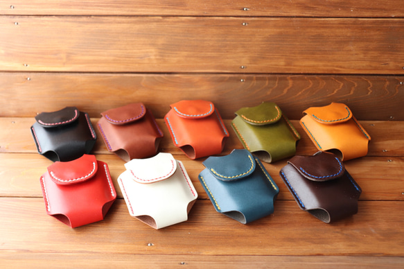 栃木レザー ミニ手ピカジェルケース(60ml用) 雑貨・その他 SYUKA CRAFT