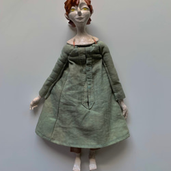 創作うさぎ人形 正絹縮緬着物を着たうさぎさん その他人形 ANON