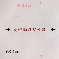 【再販】サザンクロスプリント　サークルフラワー　立体マスク　ふんわり大人のダブルガーゼ　グレー 6枚目の画像