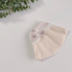 不織布マスクカバー︎ꕤリバティ︎ꕤイルマ　吸湿冷感　接触冷感　ダブルガーゼ 3枚目の画像