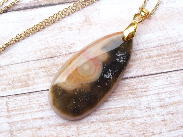 項鍊 Ocean Jasper Drop 9 第2張的照片