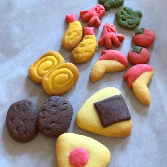 おうちでピクニック気分❣️お弁当クッキー 2枚目の画像