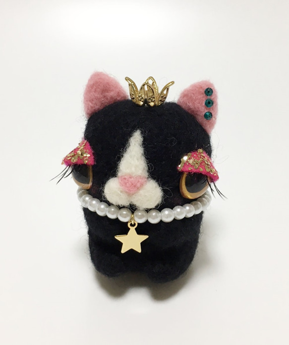 黒猫ミミーミニバッグチャーム☆ 1枚目の画像