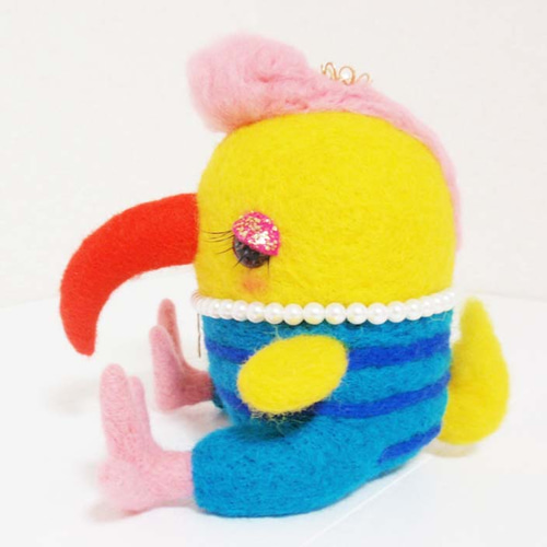 とりピエロ 羊毛フェルト Yukiahi 通販 662277｜Creema(クリーマ