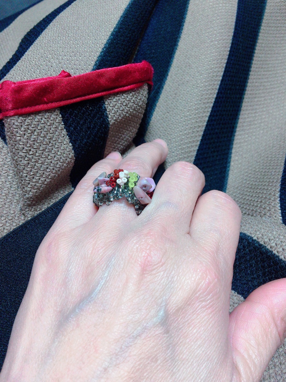 天然石＋ビーズ
