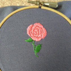 刺繍図案　バラ売りご相談可能 刺繍図案］ローズボーダーの刺繍図案 | Marguerite刺繍教室