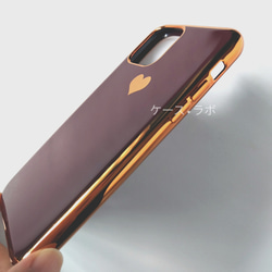 SALE！ 現品のみ　iphone11（アイフォン11）即納　スマホケース iPhoneケース ハート 2枚目の画像