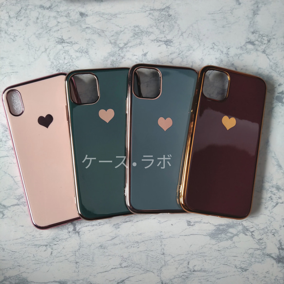 SALE！ 現品のみ　iphone11（アイフォン11）即納　スマホケース iPhoneケース ハート 11枚目の画像