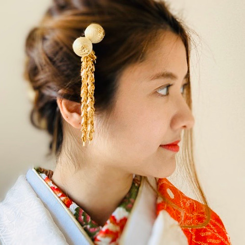 花嫁かつら和装髪飾り かんざし こうがい