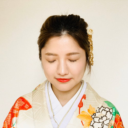 ゴールド 和玉・垂れ飾り かんざし/成人式 卒業式 かんざし ゴールド 和玉・垂れ飾り かんざし/成人式 卒業式 かんざし
