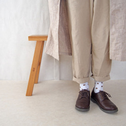 【男女兼用サイズ24-27ｃｍ】コーヒー豆靴下®　カフェオレ 8枚目の画像