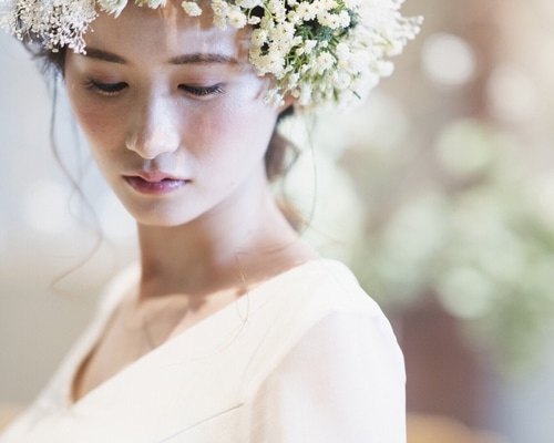 小花とかすみ草ミックスピンパーツセット（12点） ヘッドドレス