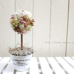 flower ball topiary(pink) 2枚目の画像