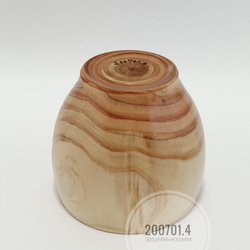 木の器 木製 W62mm×H70mm 200701.4 5枚目の画像