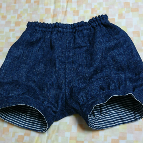 完全オーダーメイド❤リバーシブルかぼちゃパンツ♪ ベビー服 M. 通販