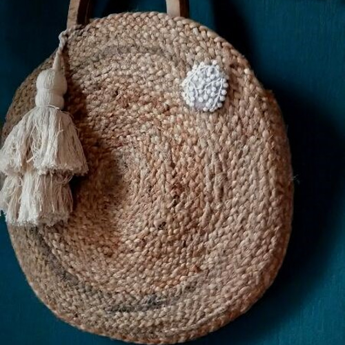 ミナペルホネン forest parade風レースのブローチ 木の実のブローチ  