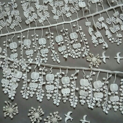 4種類お試しレースセット！ミナペルホネン forest parade.ring flower