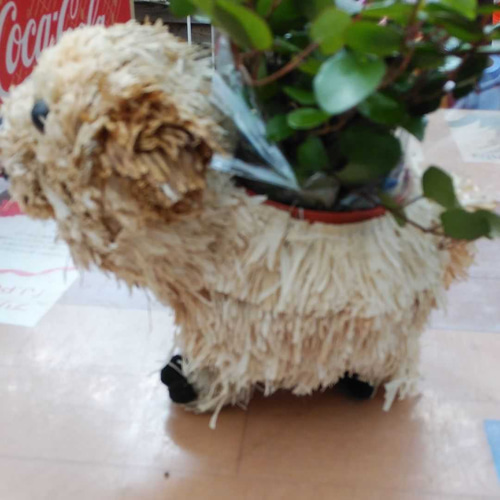 ワイヤープランツin犬プランター その他インテリア雑貨 hanagreensam