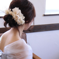 bride * head dress #110　[ウエディング×ブライダル×ヘッドドレス] 2枚目の画像