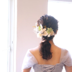 bride * head dress #126 [ヘッドドレス×ブライダル×ウエディング] 4枚目の画像