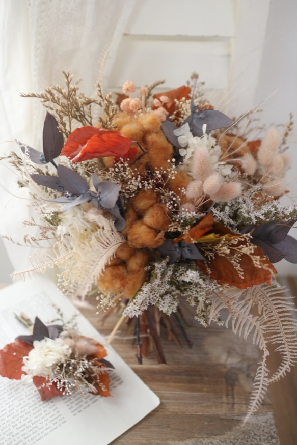 wedding bouquet オーダーサンプル [ブーケ×ブライダル×ウエディング] 1枚目の画像