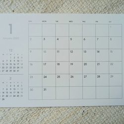 卓上カレンダー モロッコ 早割お正月2022 4枚目の画像
