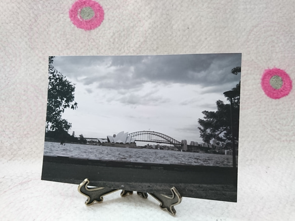 ポストカード アート写真 5枚セット モノクロ・セピア 3枚目の画像