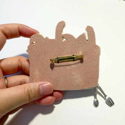 ちんあなごの水族館ケーキ ブローチ ブローチ maalataya 通販