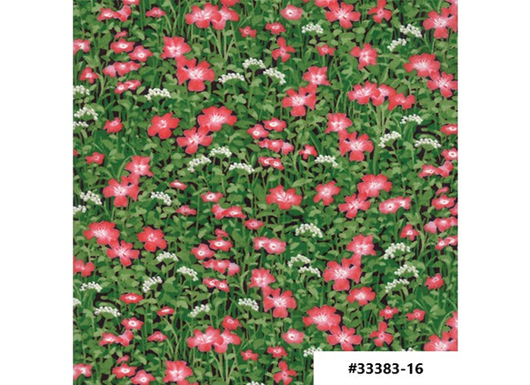 USAコットン 「Wildflowers IX  by moda」 (33383-15 / 16 / 17 ) 3枚目の画像