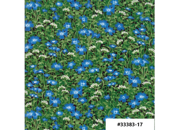 USAコットン 「Wildflowers IX  by moda」 (33383-15 / 16 / 17 ) 4枚目の画像