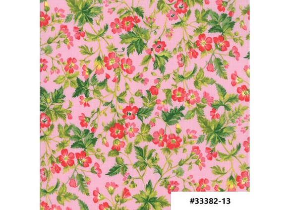 USAコットン 「Wildflowers IX  by moda」 (33382-11 / 13 ) 3枚目の画像