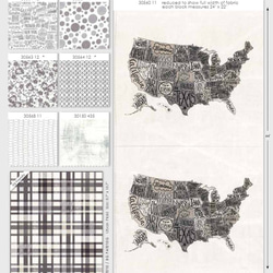 USA  moda 「Metropolis by Basic Grey」 (30561-12(A)16(B)18(C)) 6枚目の画像