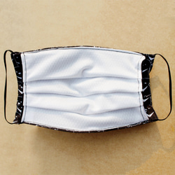 黑熊口罩套 - 可換濾材三折立體布口罩 第2張的照片