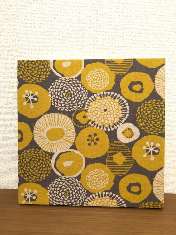 北欧花柄ファブリックパネル タペストリー・壁掛け niko fabric