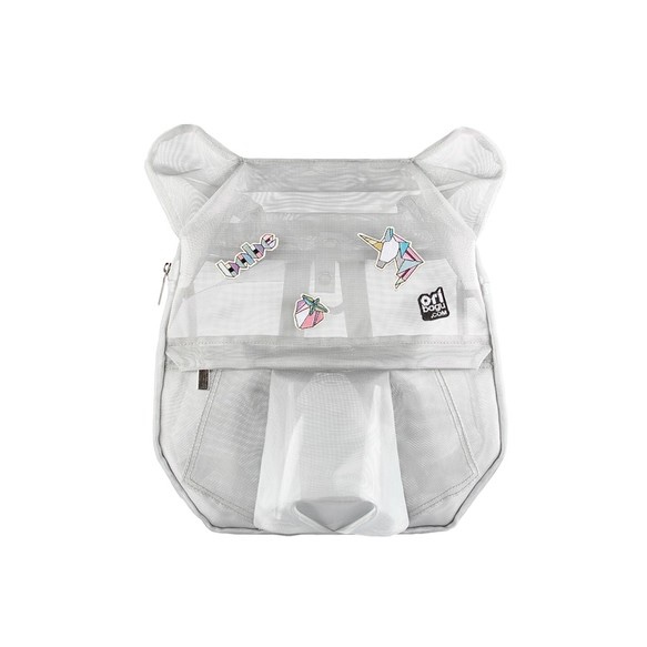 シルバーメッシュベア＿バックパック