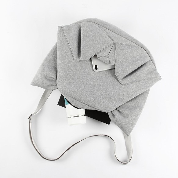 グレーキャット＿マルチバッグ