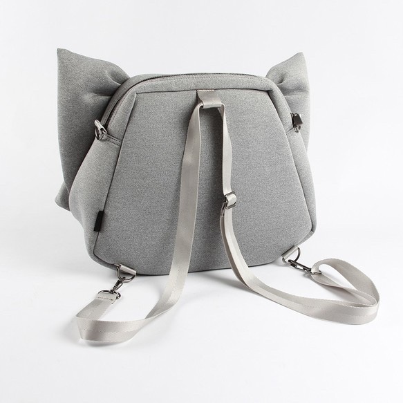 グレーキャット＿マルチバッグ