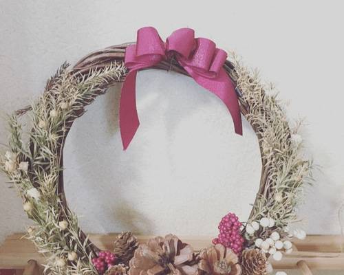 naturalリース❁⃘*.ﾟナンキンハゼの実 リース Sunflower 通販 8335196