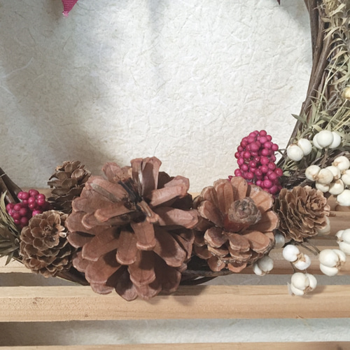 naturalリース❁⃘*.ﾟナンキンハゼの実 リース Sunflower 通販 8335196  