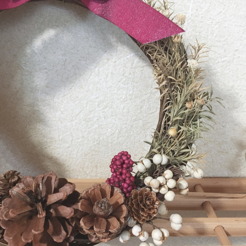 naturalリース❁⃘*.ﾟナンキンハゼの実 リース Sunflower 通販 8335196